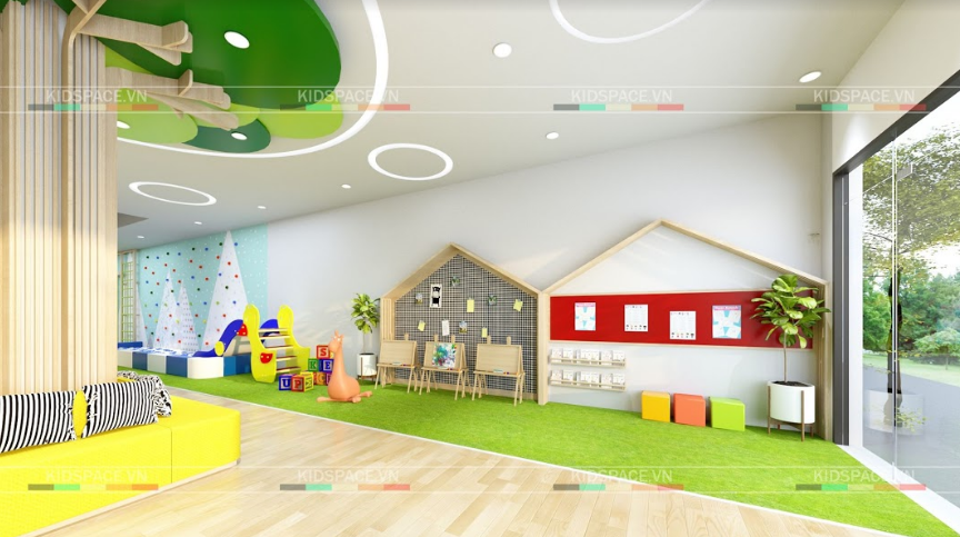 4 mẫu thiết kế nội thất trường mầm non Montessori bạn nên tham khảo