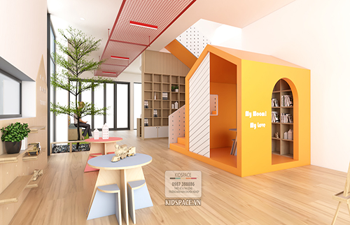 Chuyên thiết kế và thi công nội thất mầm non chất lượng nhất tại Hà Nội