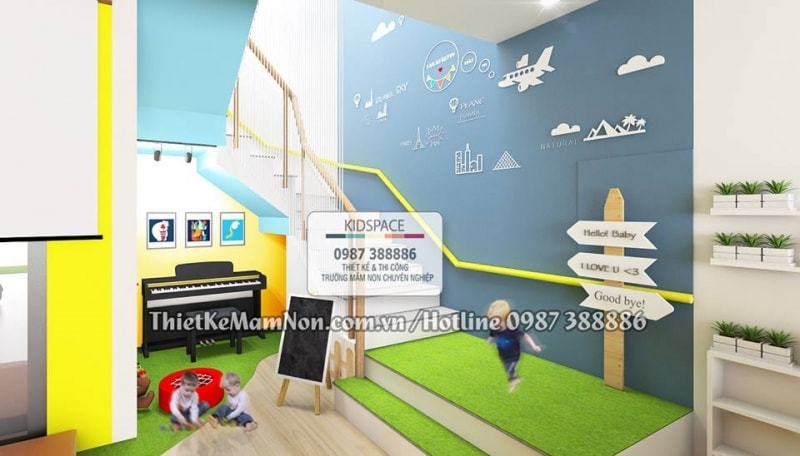 Thiết kế trường mầm non KINDER HOUSE