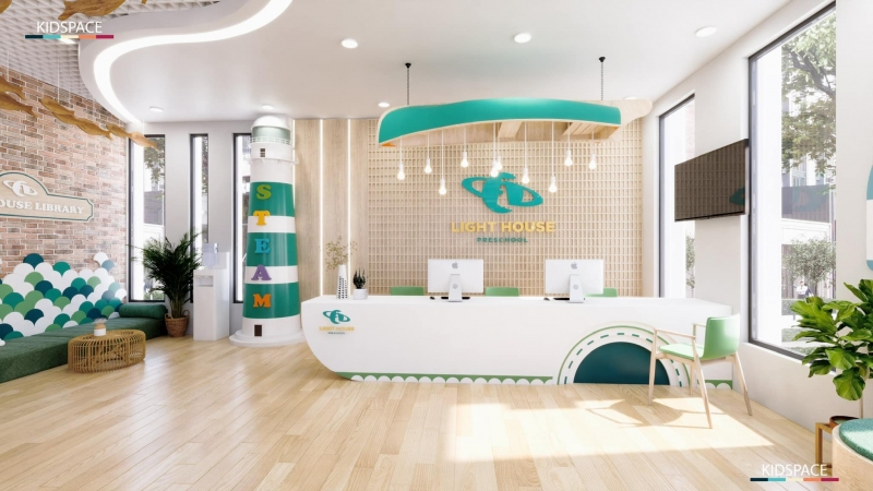 THIẾT KẾ NỘI THẤT MẦM NON ĐẸP VÀ AN TOÀN - 10 Ý TƯỞNG NỔI BẬT NĂM NAY