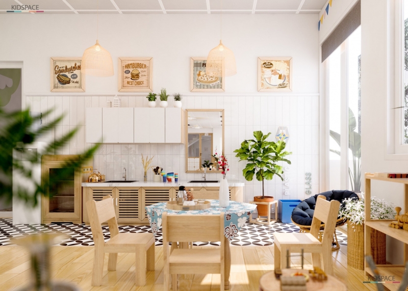 THIẾT KẾ PHÒNG HỌC MẦM NON KHOA HỌC - MẸO SẮP XẾP GIÚP TRẺ TẬP TRUNG HƠN