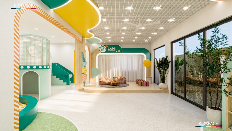 Kidspace thiết kế trường mầm non LAMI – Mặt Trời Hồng – Không gian nuôi dưỡng trẻ từ những điều nhỏ nhất