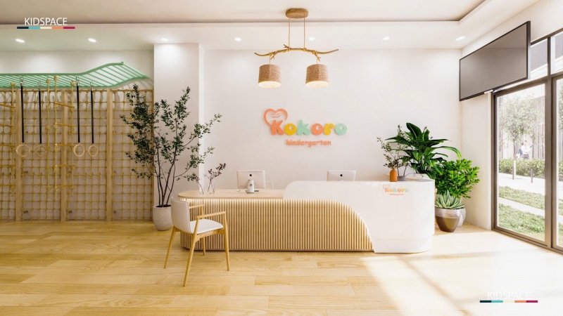 Kidspace thiết kế trường mầm non Kokoro – Khi không gian trở thành một phần của giáo dục