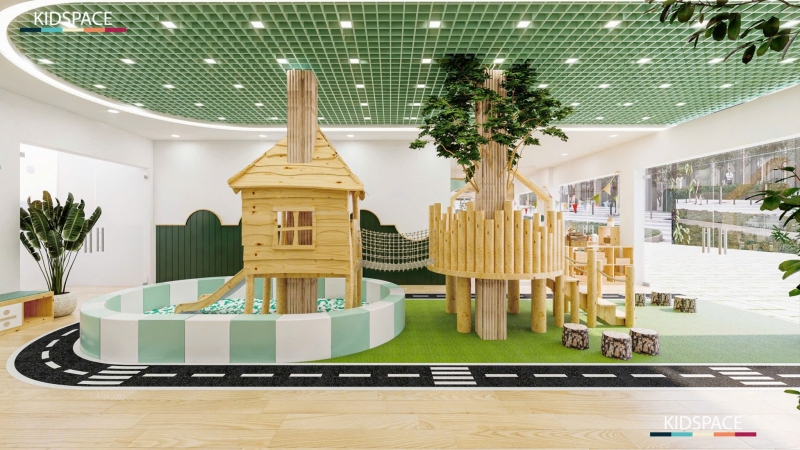 KHU VUI CHƠI TRONG TRƯỜNG MẦM NON: BÍ QUYẾT GIỮ CHÂN HỌC SINH