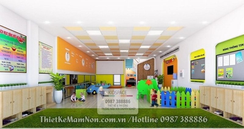 Thiết kế góc sáng tạo và góc đóng vai trong lớp mầm non