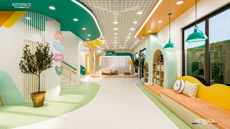 Case study: Kidspace thiết kế thi công một trường mầm non trọn gói
