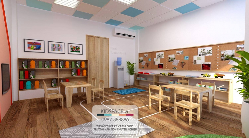 Thi công nội thất lớp học mầm non: Những sai lầm khiến chủ trường tốn kém